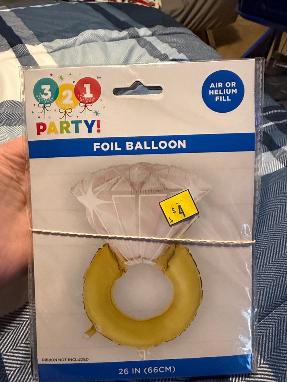 Gold Foil Ring Balloon - Foil Balloon